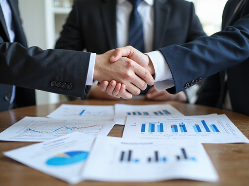 Deal support service illustration